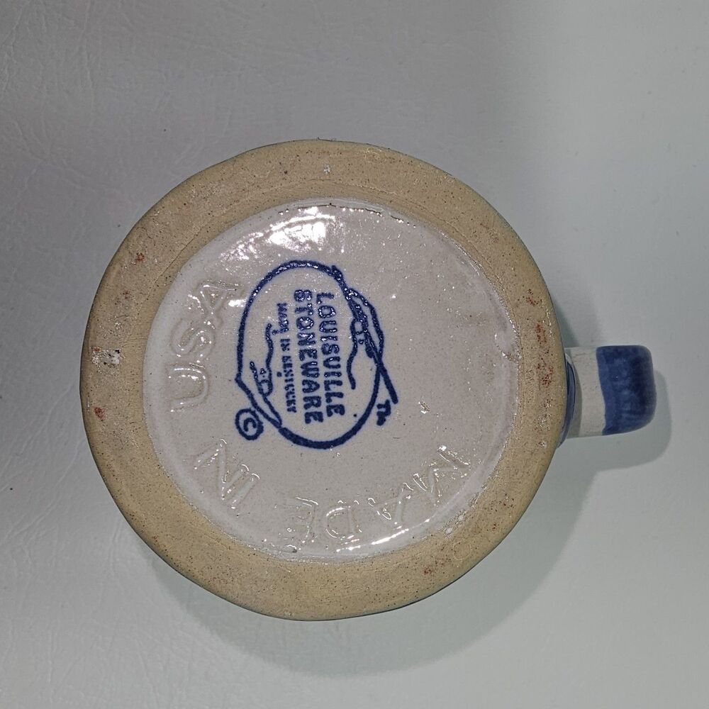 Louisville Stoneware Baseball Mug + Plate Handcrafted Ceramic Made in Kentucky - Picture 12 of 16